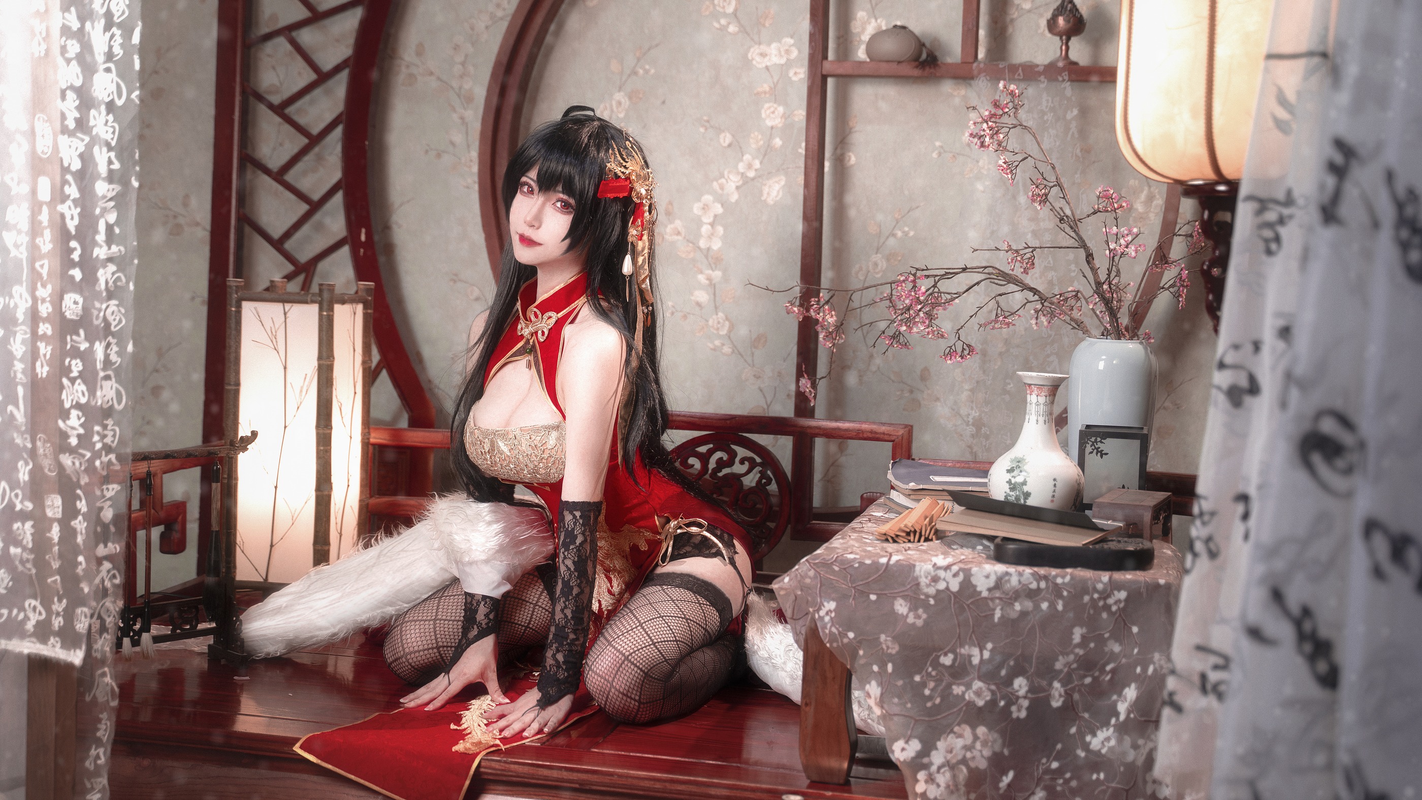 图片[1]-Seya-狮砸 – NO.031 碧蓝航线 大凤 旗袍[15P]-XikXak